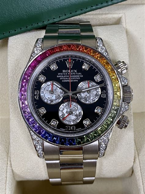 rainbow rolex cost|More.